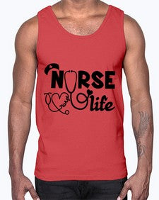 Nurse life 1166#- nurse- Cotton Tank