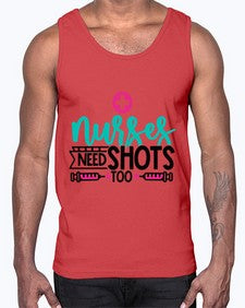 Nurses Need Shoot Too Style Style 1249#- nurse- Cotton Tank