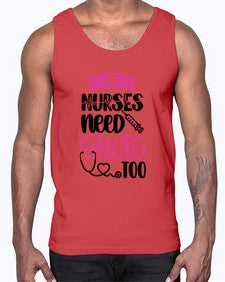 Nurses Need Shots Too Style Style 1252#- nurse- Cotton Tank