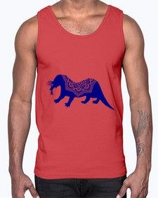 OtterMandala 973#- mandala- Cotton Tank