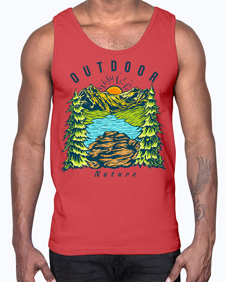 Outdoor Nature 17#- nature- Cotton Tank