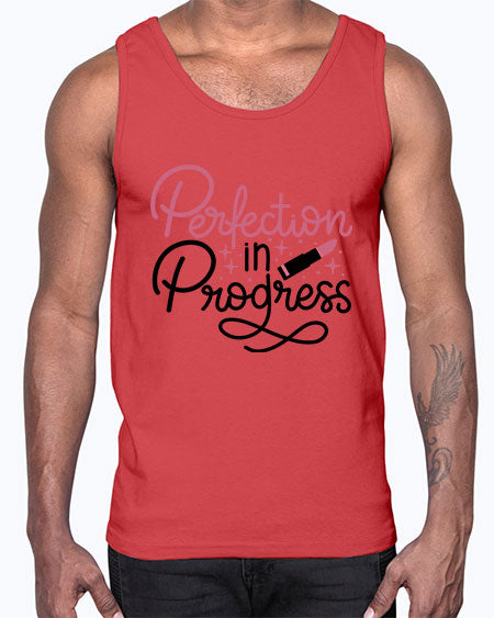 Perfection in Progress Style 32#-makeup Cotton Tank