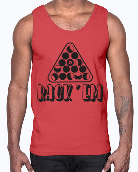 Rack em 558#- billards- Cotton Tank