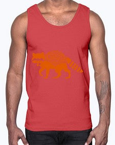 RacoonMandala 1010#- mandala- Cotton Tank