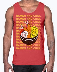 Ramen and Chill 1493#- Ramen- Cotton Tank
