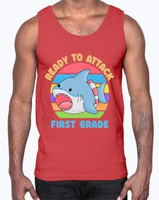 Ready to Attack first Grade 710#- first grade- Cotton Tank