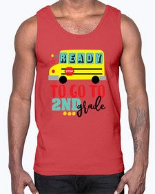 Ready to go second grade 724#- second grade- Cotton Tank