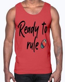 Ready to rule 739#- graduation- Cotton Tank