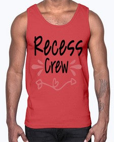 Recess Crew 748#- graduation- Cotton Tank