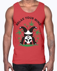 Relax Your Mind 496#- yoga- Cotton Tank