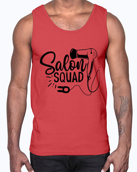 Salon Squad 1365#- hairdresser- Cotton Tank