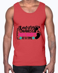 Saving Babies One Shift At A Time Style Style 1371#- nurse- Cotton Tank