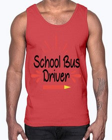 School Bus Driver 793#- graduation- Cotton Tank
