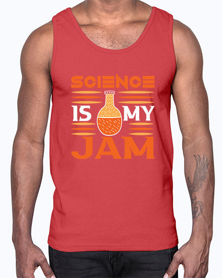 ScienceIsMyJamScience tshirt design ScienceIsMyJam Sciencetshirtdesign 49#- general science- Cotton Tank