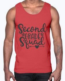 Second Grade Squad 832#- second grade- Cotton Tank