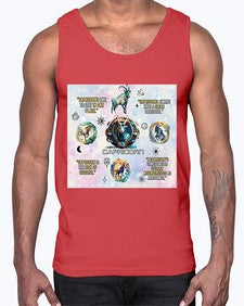 Straight Capricorn 471#- capricorn- Cotton Tank