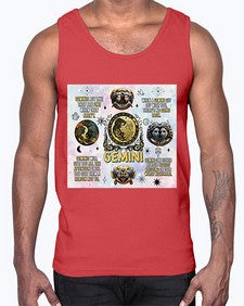 Straight Gemini 472#- gemini- Cotton Tank