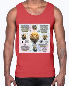 Straight Leo 473#- leo- Cotton Tank