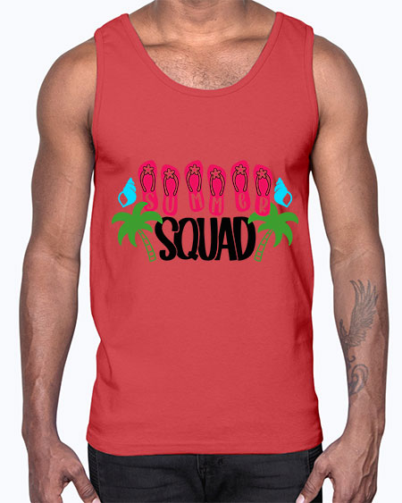 Summer Squad Style 22#- summer- Cotton Tank