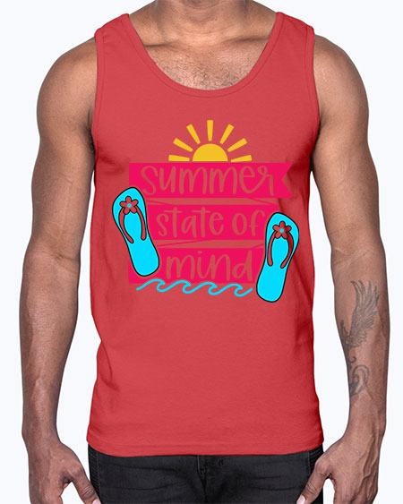 Summer State Of Mind Style 21#- summer- Cotton Tank