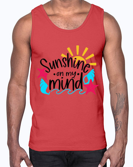Sunshine On My Mind Style 15#- summer- Cotton Tank