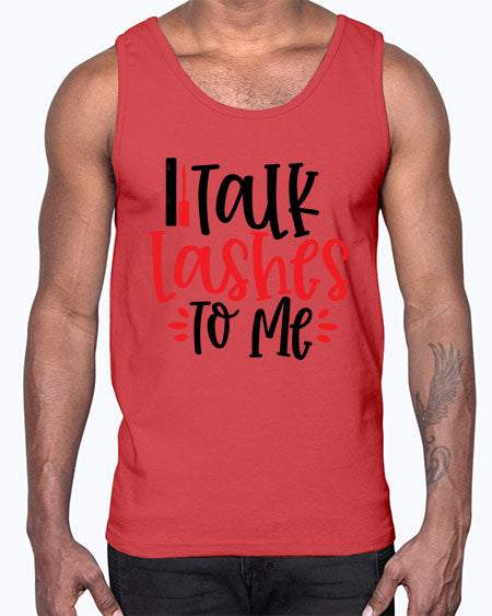 Talk Lashes To Me Style 219#-makeup Cotton Tank