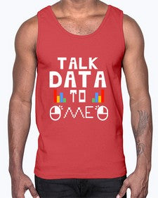 Talk dada to me 15#- computer- Cotton Tank