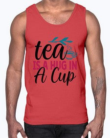 Tea Is A Hug In A Cup 1612#- tea- Cotton Tank