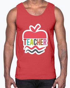 Teacher 1445#- teacher- Cotton Tank