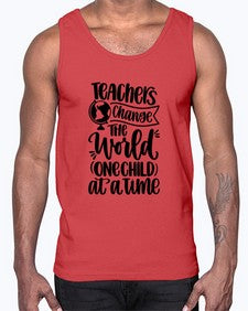 Teachers Change The Style 1473#- teacher- Cotton Tank