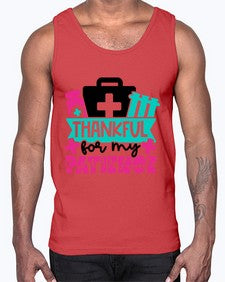 Thankful For My Patience Style Style 1492#- nurse- Cotton Tank