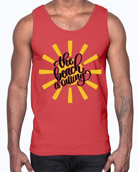 The Beachy Is Calling Style 10#- summer- Cotton Tank