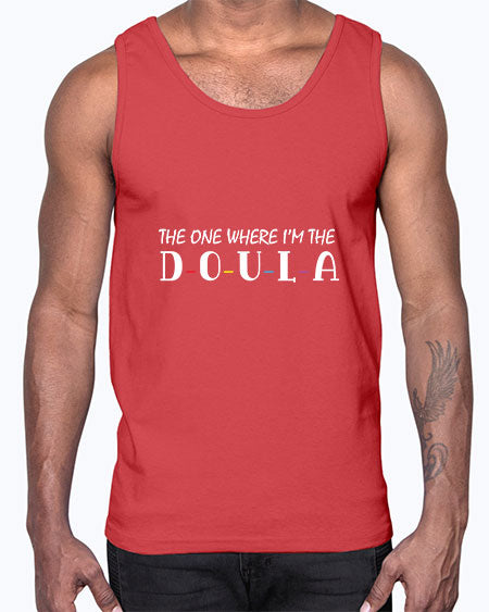 Theonewhereimthedoula1536#- doubla- Cotton Tank