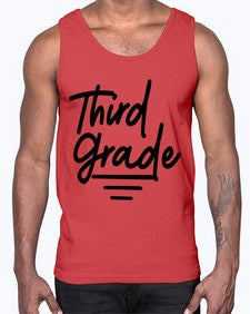 Third Grade 947#- third grade- Cotton Tank
