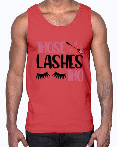 Those Lashes Tho Style 11#-makeup Cotton Tank