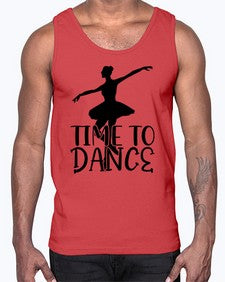 Time to dance 201#- ballet- Cotton Tank