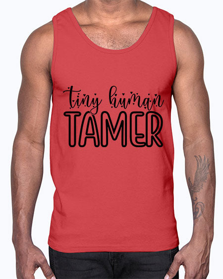 Tiny Human Tamer 467#- kids- Cotton Tank
