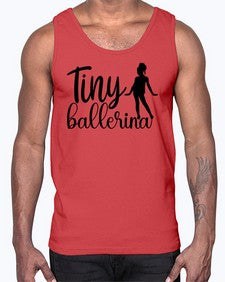 Tiny ballerina 205#- ballet- Cotton Tank