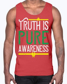 Truth is pure awareness Style 10#- Self awareness- Cotton Tank