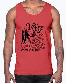 Virgo 533#- virgo- Cotton Tank