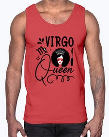 Virgo queen 541#- virgo- Cotton Tank