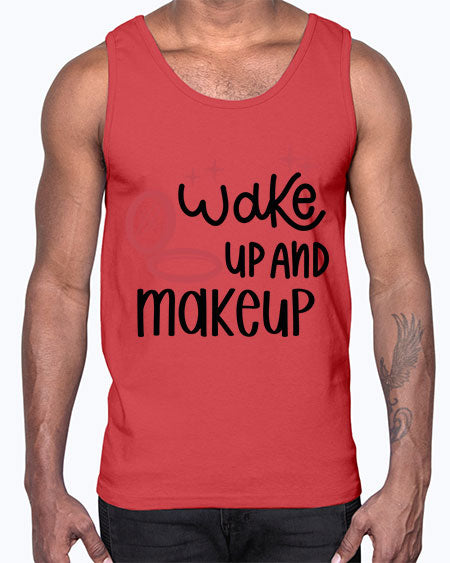 Wake up and Makeup Style 7#-makeup Cotton Tank