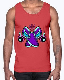 Walk the talk 261#- cartoon general- Cotton Tank