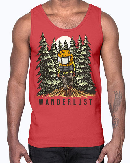 Wanderlust 2#- nature- Cotton Tank