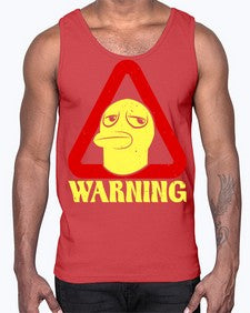 Warning Style 12#- ducks- Cotton Tank
