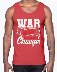 Warwar never changes 54#- video games- Cotton Tank