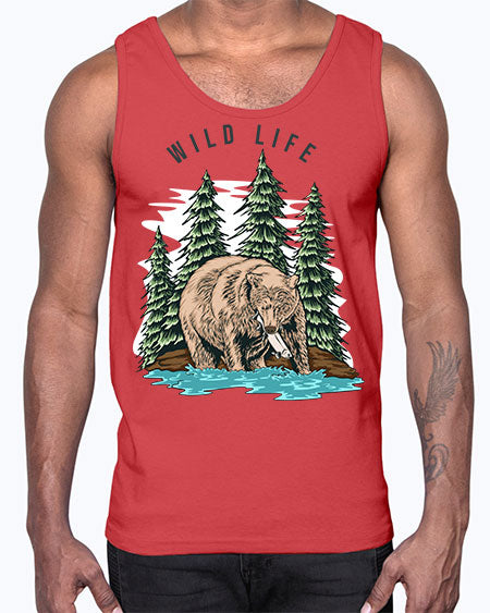Wild Life 1#- nature- Cotton Tank