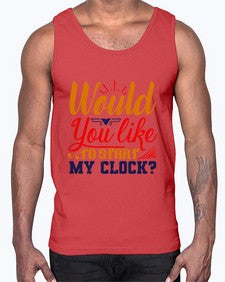 Would you like to start my clock 168#- chess- Cotton Tank