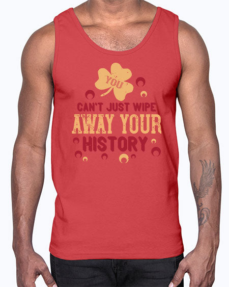 You cant just wipe away your history Style 243#- kids- Cotton Tank