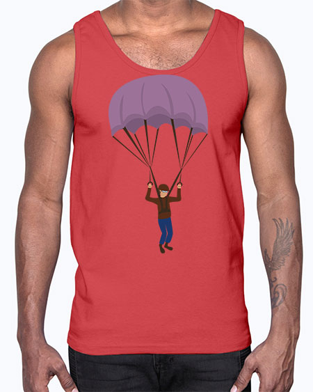 all in one 10#- parachute- Cotton Tank